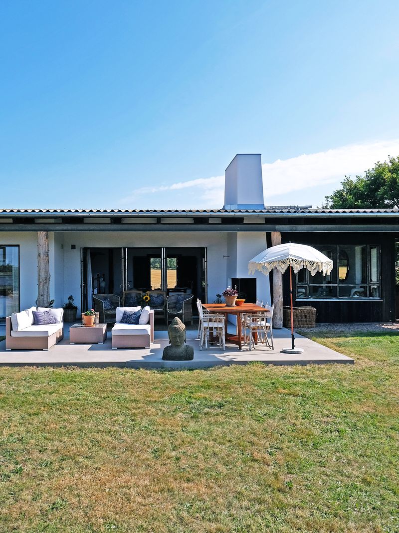 Fritidshus Torekov I — Exteriör sjösida