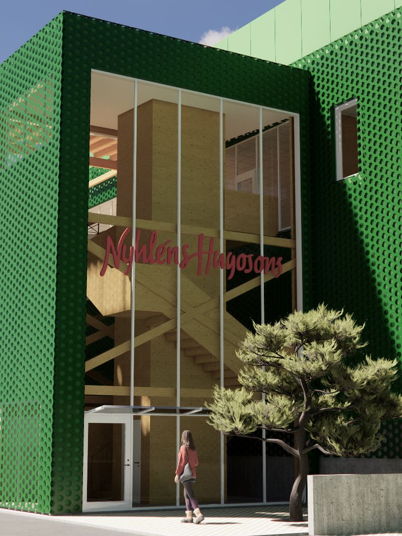 Hammarängen — Exteriör