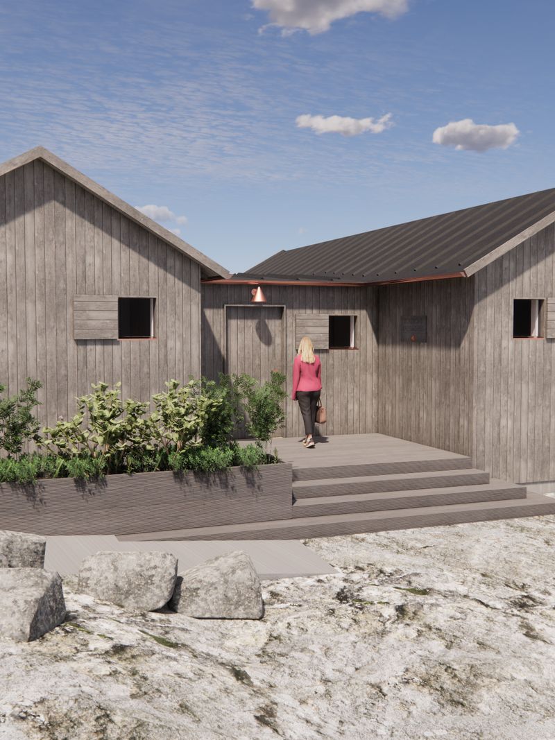 Kallbadhus Torekov — Entré 2