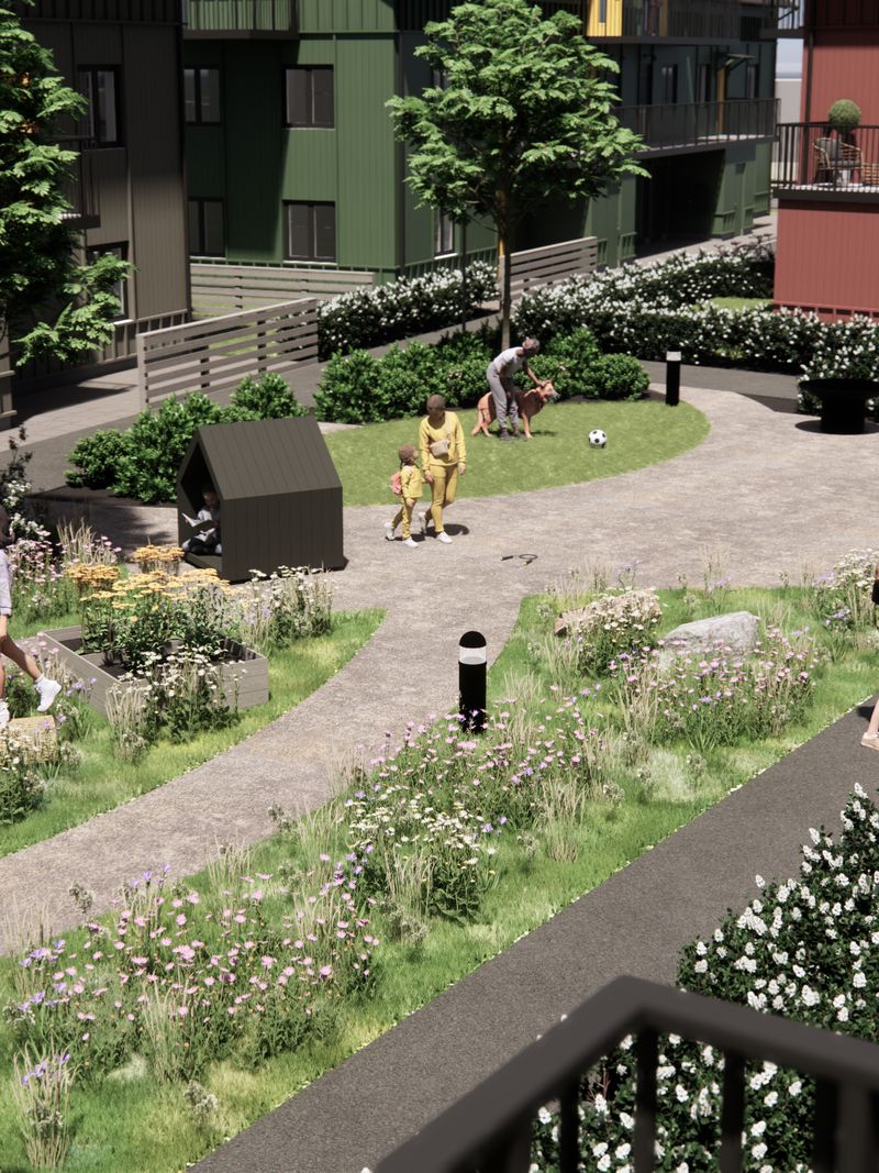 Ranagård — Gatuvy