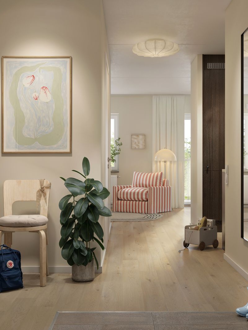 Ranagård — Vardagsrum & kök